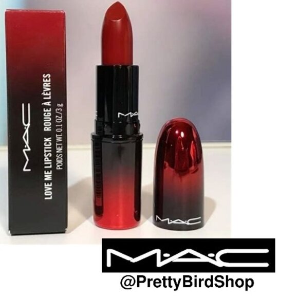 Last one! MAC E FOR EFFORTLESS Lipstick 423 NIB Love Me - Picture 1 of 4